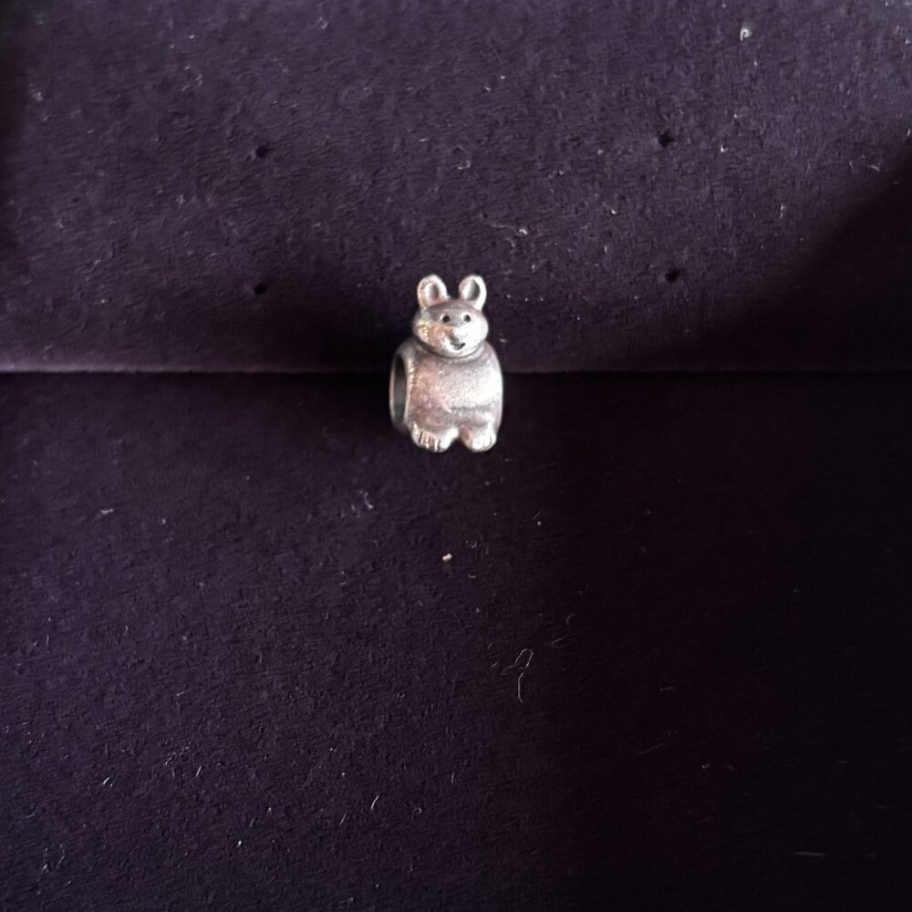 Pandora 790284 Sterling Silver Cat Charm - retired